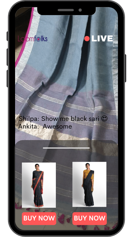 live video shopping