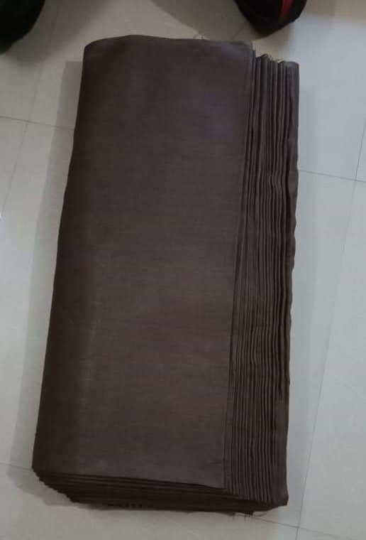 Dark Chocolate Brown Linen Fabric by Meter