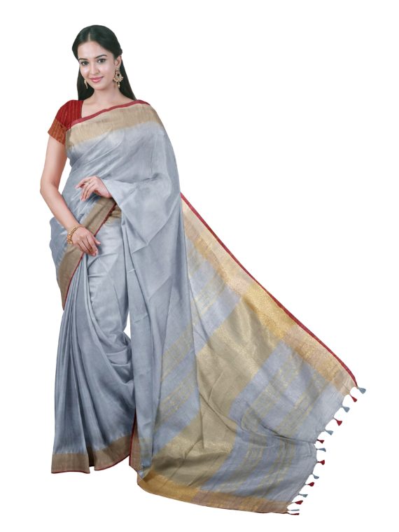loomfolks__lot1loomfolk_Seagreenlinensaree__silk_set3_pujitha_front__2020-1-6-18-23-37__3072X4096