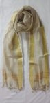 Golden Tissue Linen Dupatta