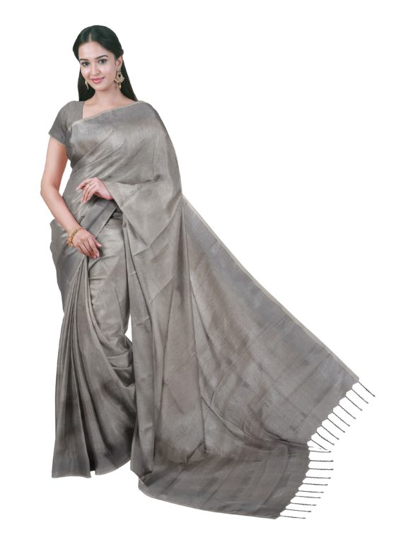 handloom tissue linen sarees