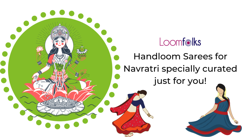 handloom sarees for navratri