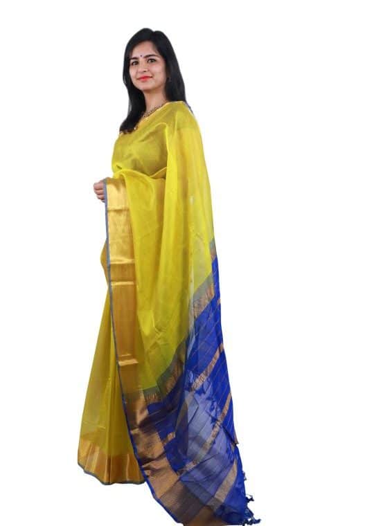 loomfolks handloom saree