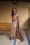 Tussar Giccha Saree