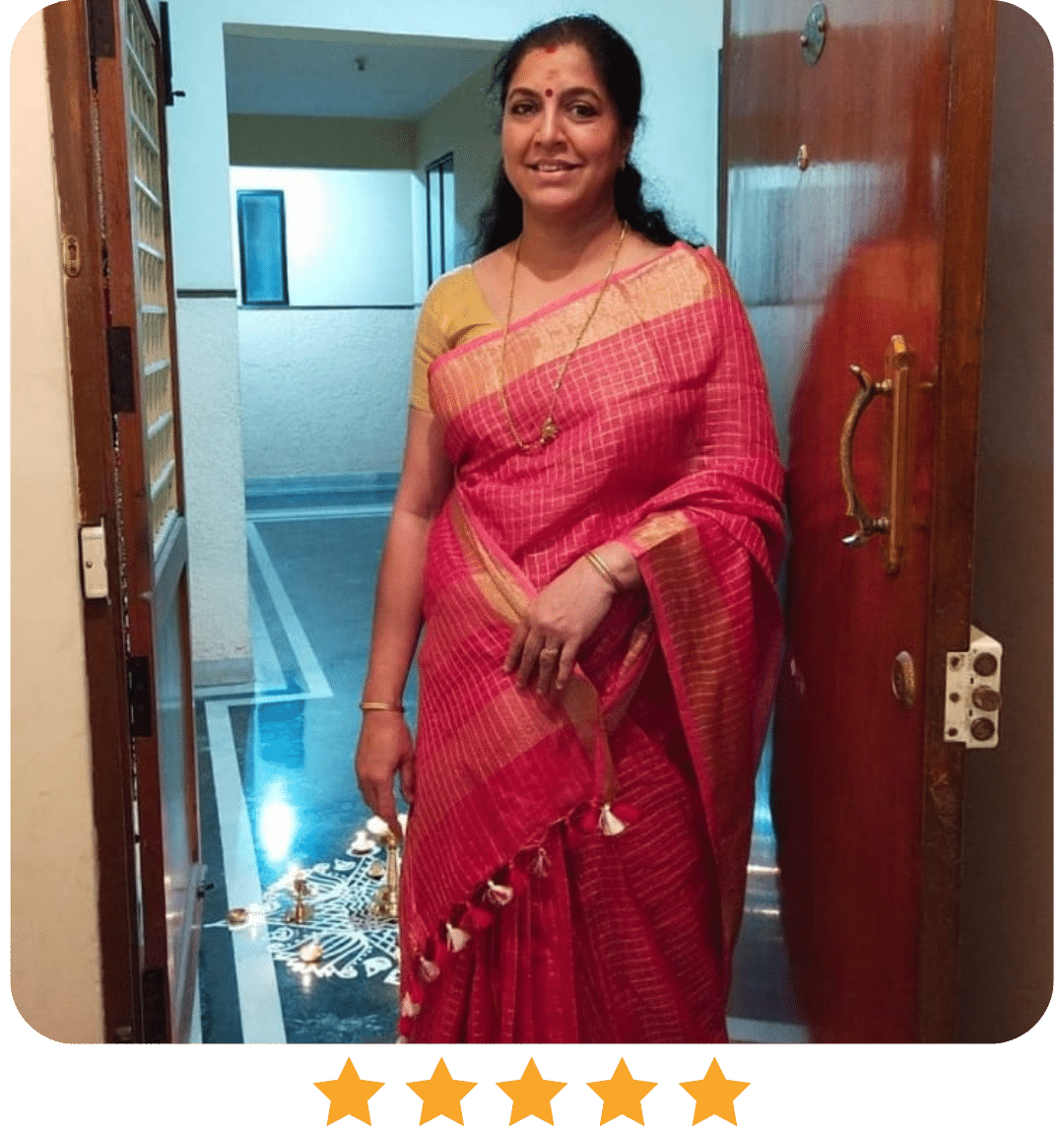 Loomfolks sarees customer reviews