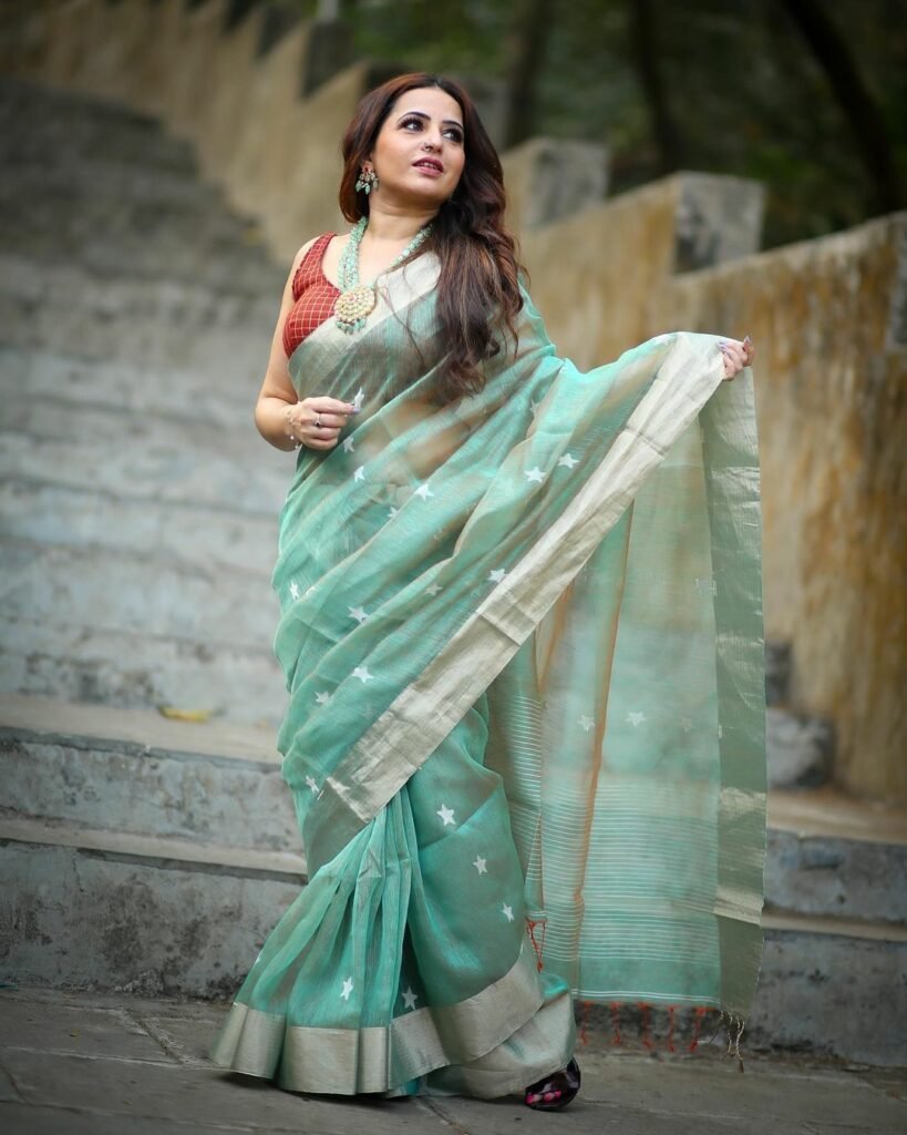 Luminous Shore Saree
