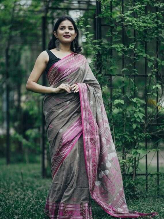 Buy Pure Chettinad Cotton Saree Online- Thenmozhi Designs