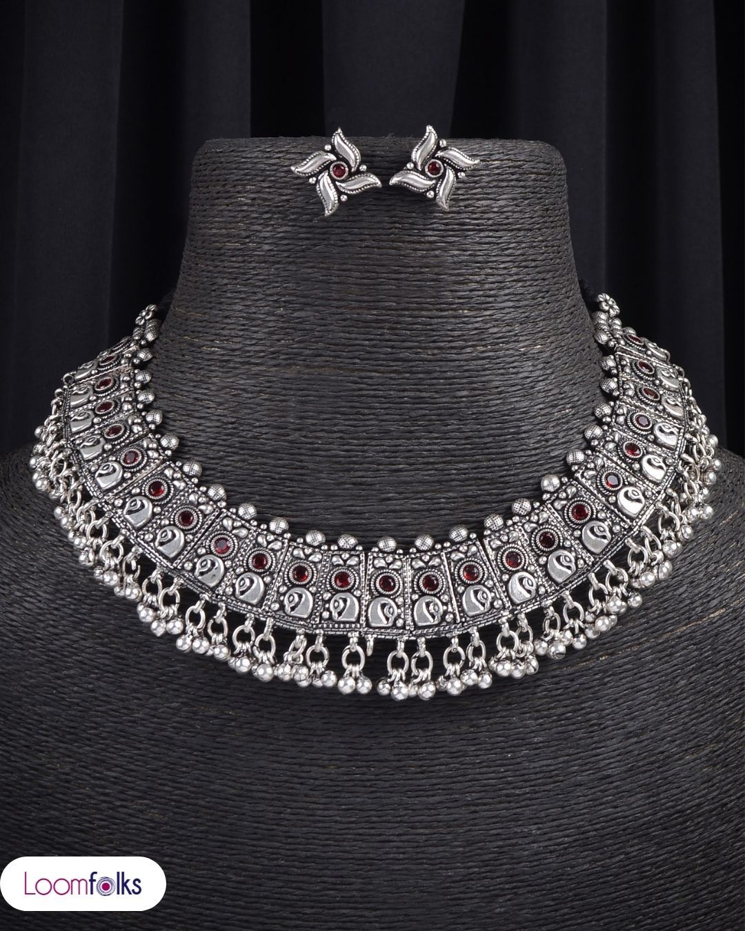 Ghungroo sales choker necklace