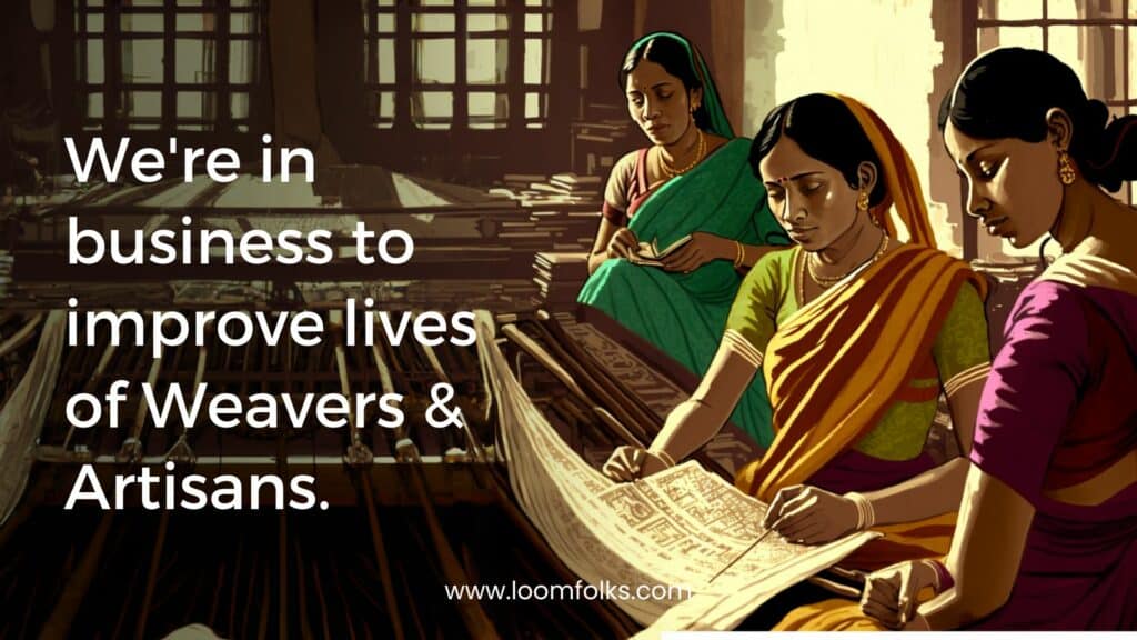 Loomfolks Handloom Sarees