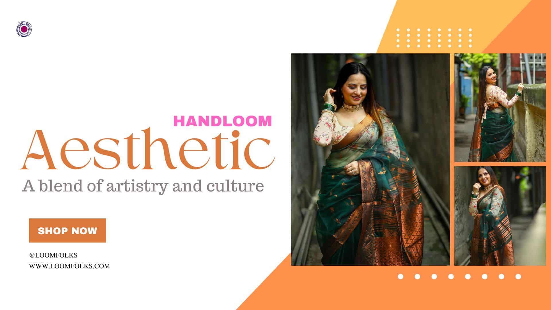 Charismatic-Bottle-Green-Resham-Muslin-Silk-Banarasi-Design-Saree