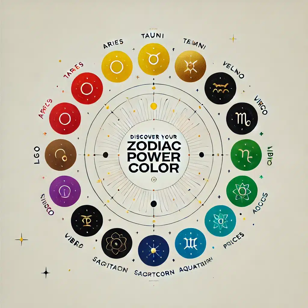 Unlock Your Inner Strength: Discover Your Zodiac Power Color