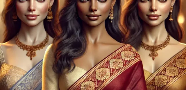 How to Choose the Perfect Saree and Fabric Based on Your Skin Tone