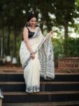 Timeless Beautiful Off White Exclusive Mul Cotton Jamdani Saree